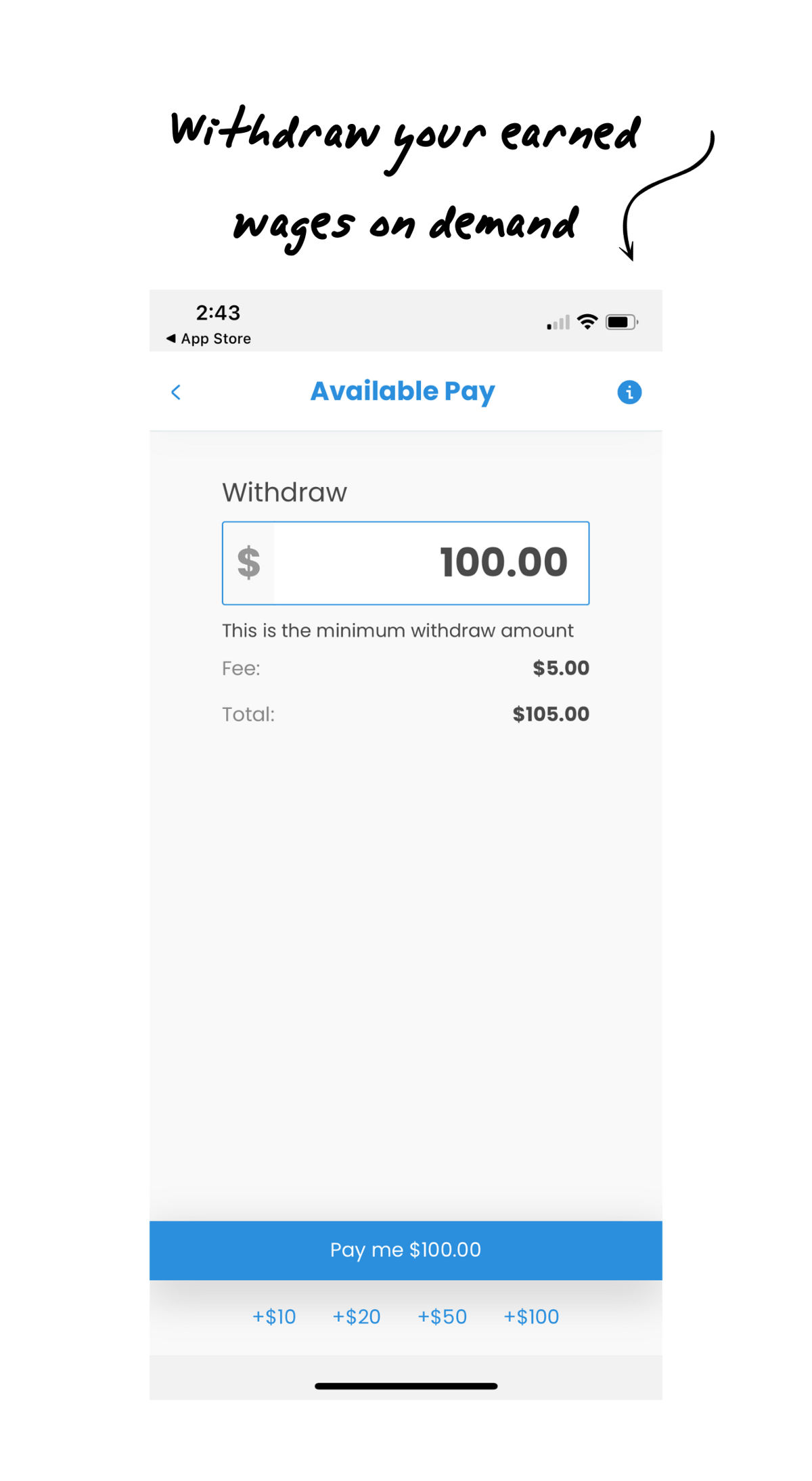 How does earned wage access work